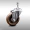 Service Caster 4 Inch SS High Temp Glass Filled Nylon Swivel 10mm Threaded Stem Caster SCC SCC-SSTS20S414-GFNSHT-M1015 - alternate 1
